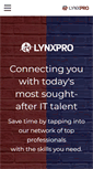 Mobile Screenshot of lynxpro.com